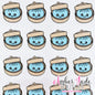 Squishy Dumpling #2 - BLUE