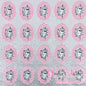 Web Ghost Pink Frame  - Glitter