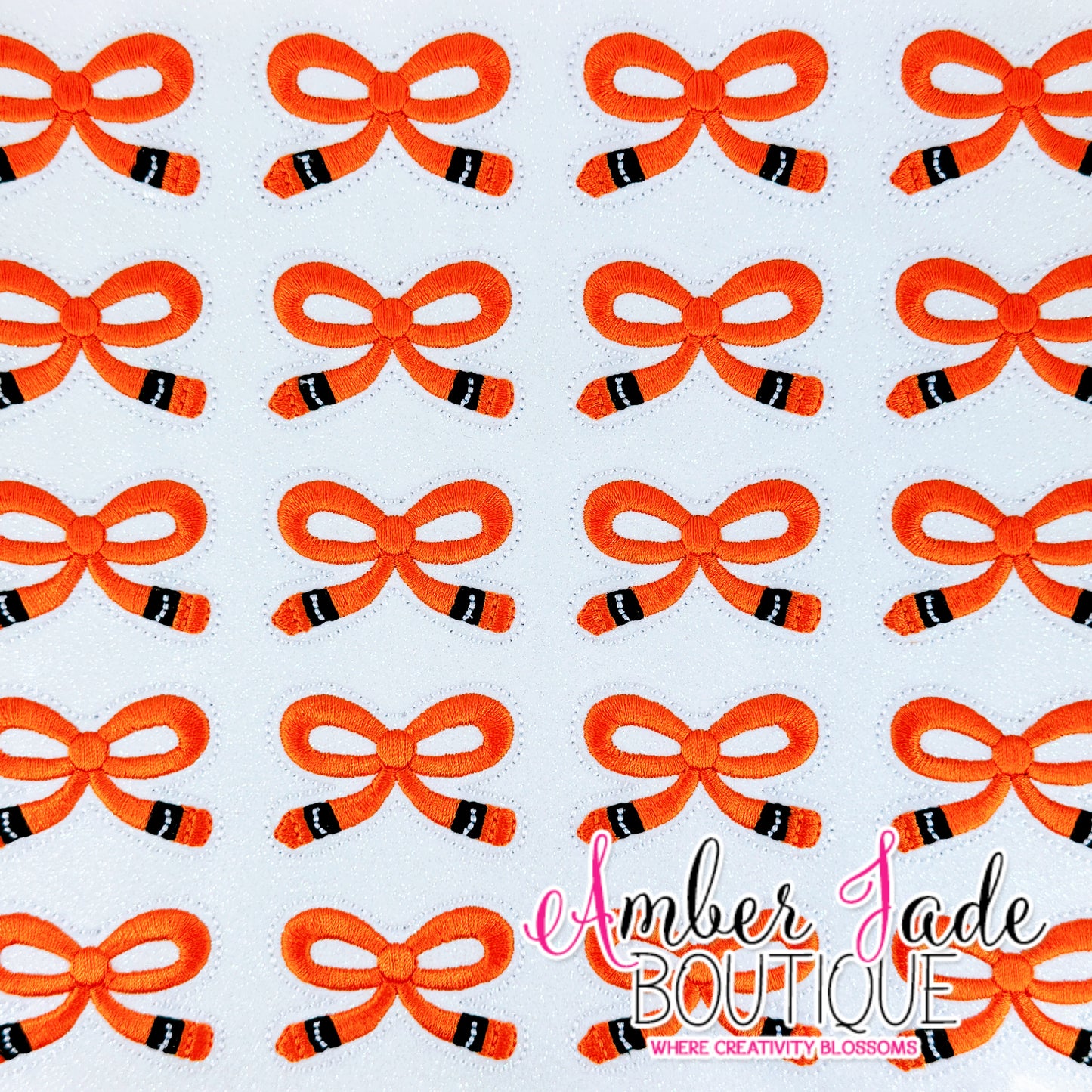 Crayon Bow Thin - ORANGE