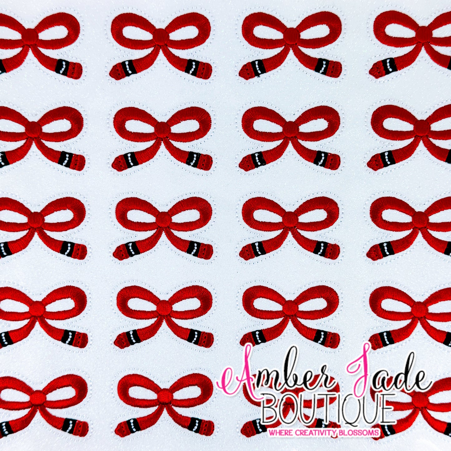 Crayon Bow Thin - RED