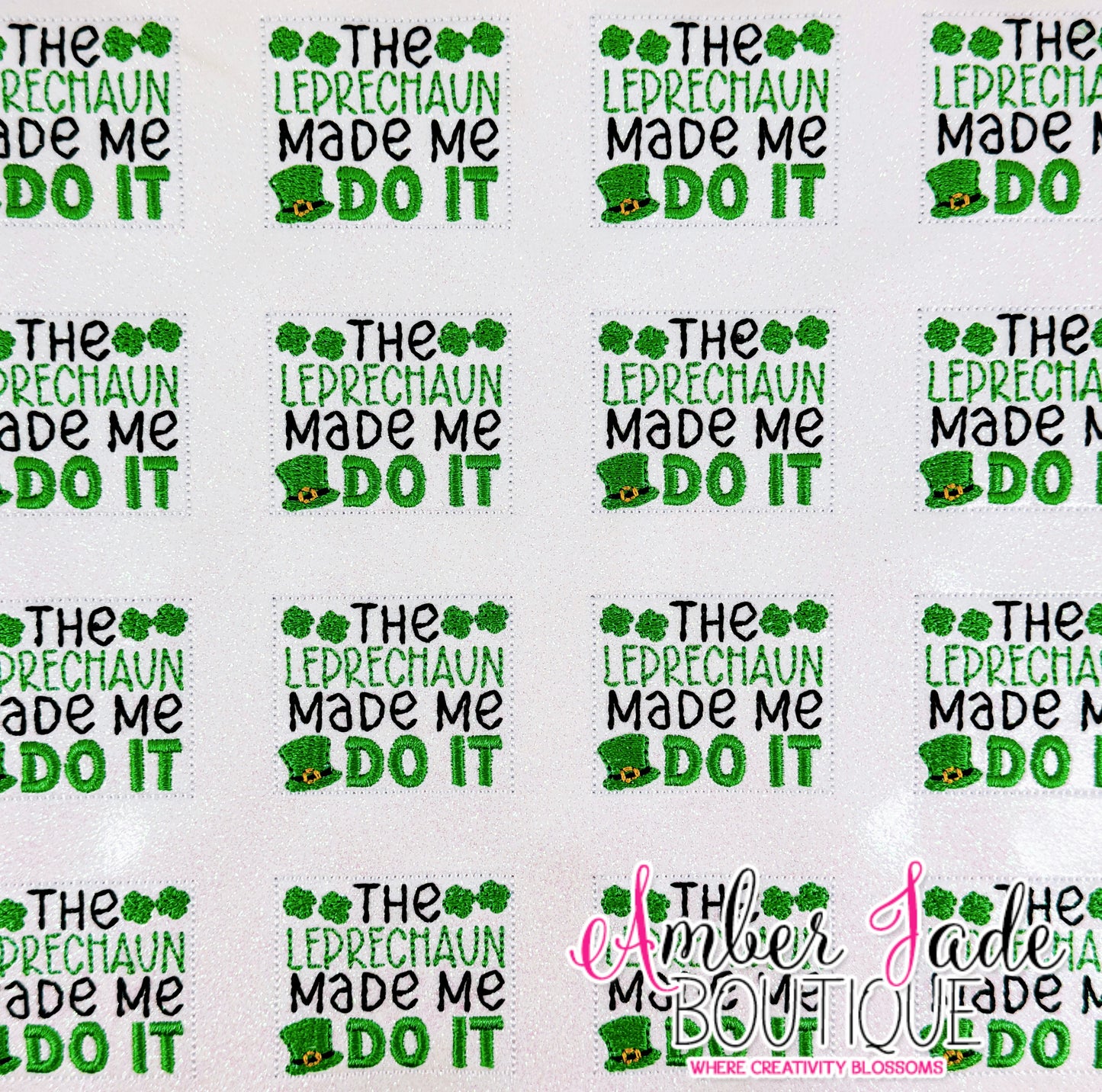 Leprechaun Made Me Do Iit