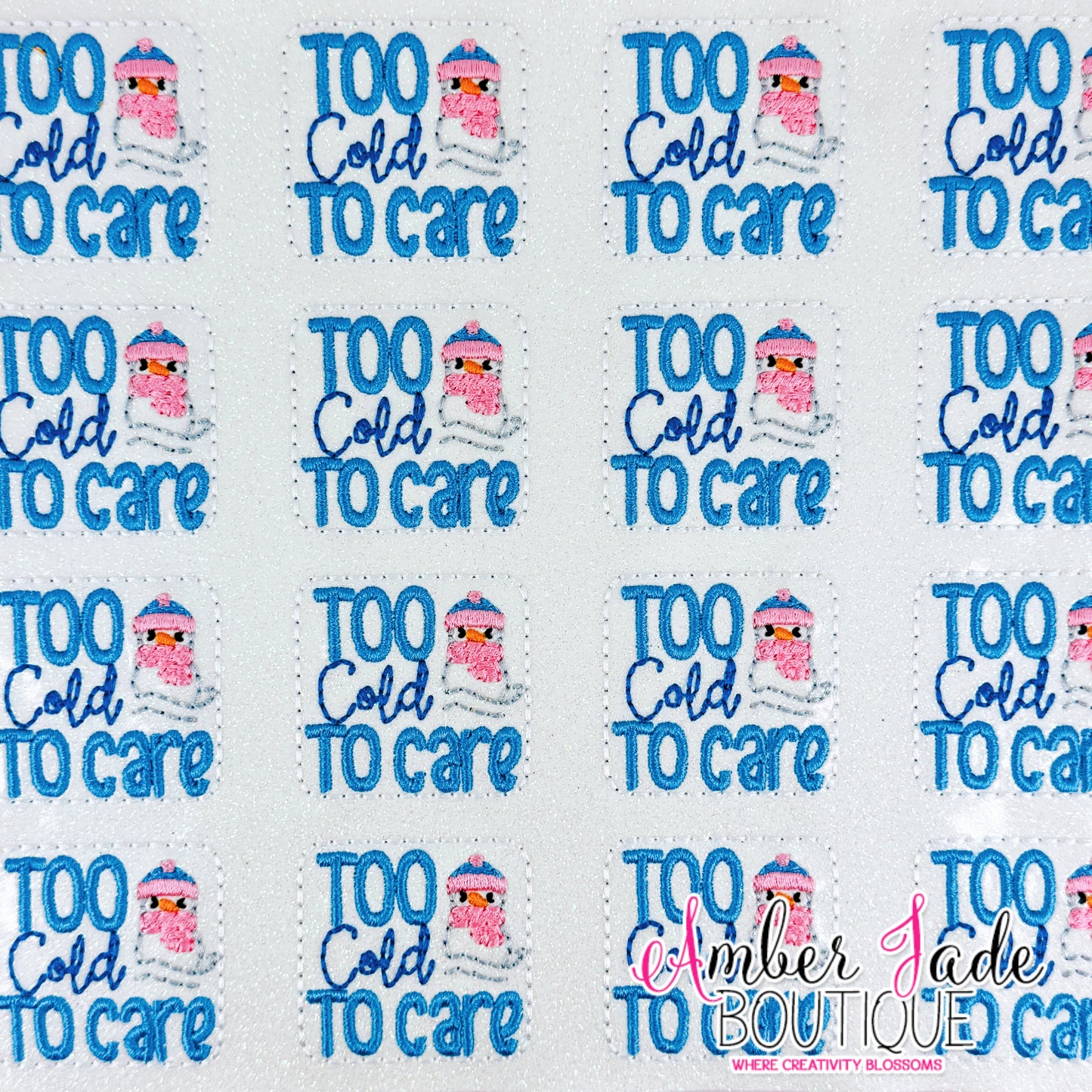 Too Cold To Care