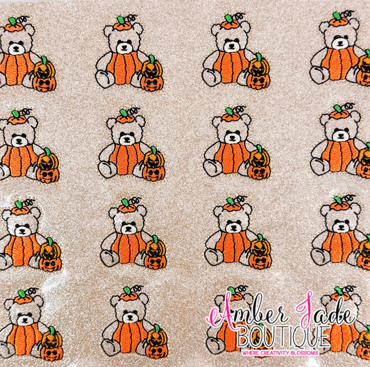 Jelly Stuffed Animal - Pumpkin Bear