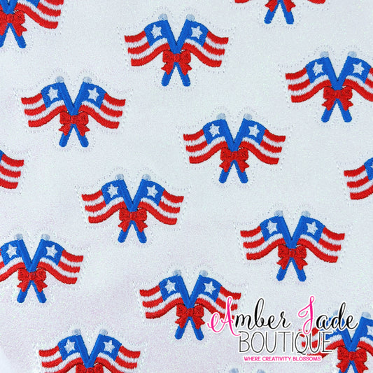 Patriotic Cross USA Flag