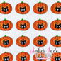 Cat Inside Pumpkin