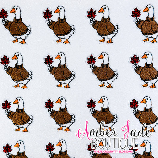 Fall Goose Leaf