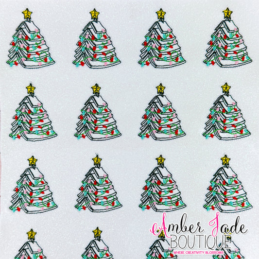 Christmas Book Tree