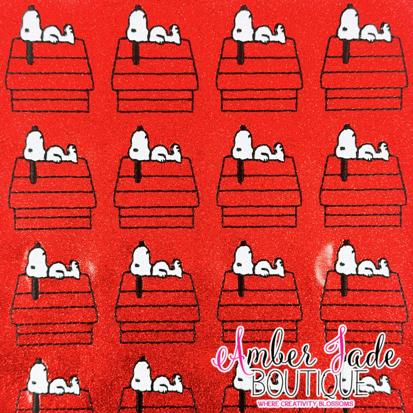 Snoopy on Doghouse