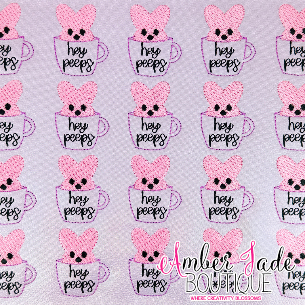 Hey Peeps Mug - Purple