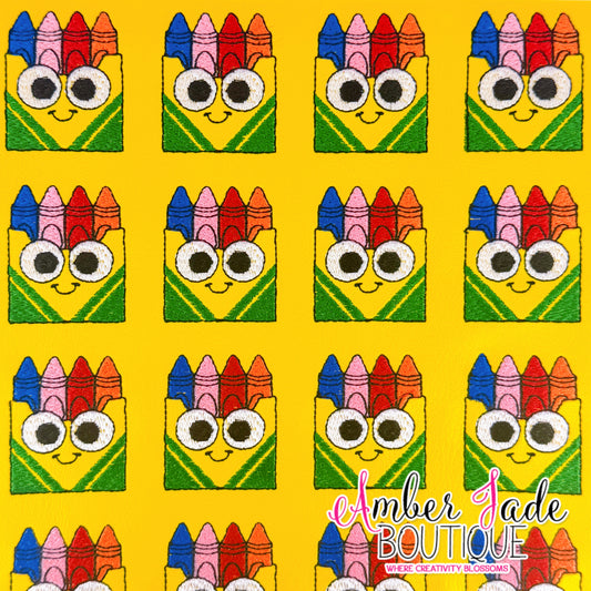Back To School - Crayon Box