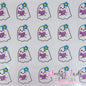 Cute Ghost Book - Flower