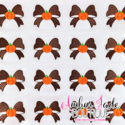 Coquette Pumpkin Bow