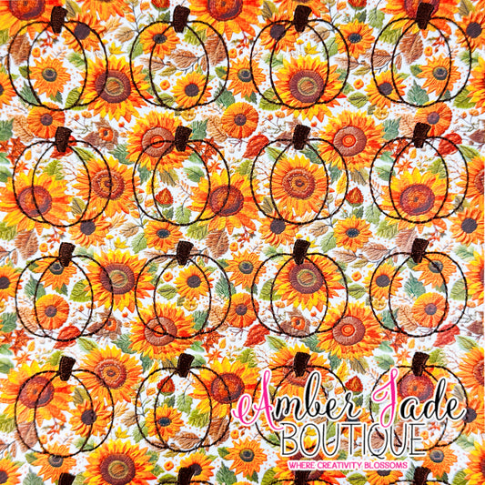 *LIMITED* Pumpkin - Fall Sunflowers