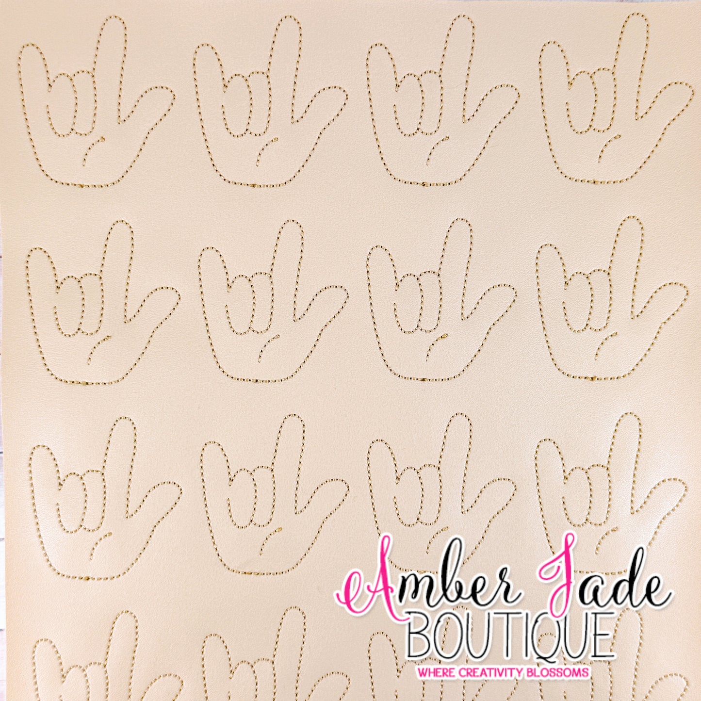 ASL I Love You Hand #2