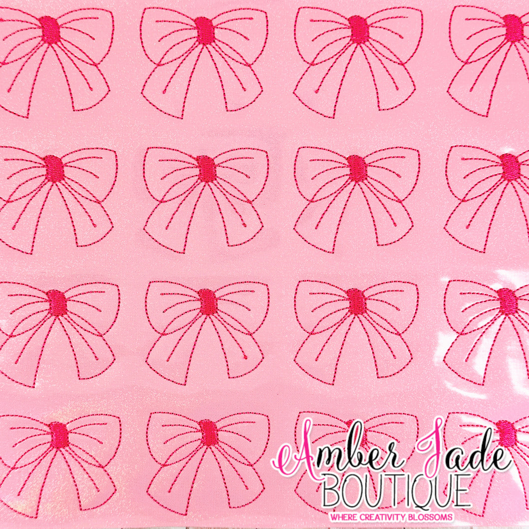 Spring Bow Y - Pink