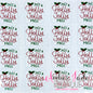 Just A Holly Jolly Mess - WHITE