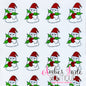 Christmas Holly Ghost