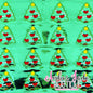 Christmas Tree Red Bows (Bacz)