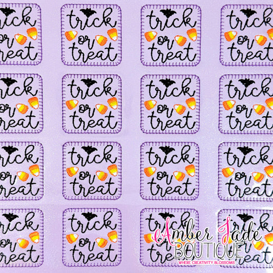 Trick or Treat - Blanket Stitch