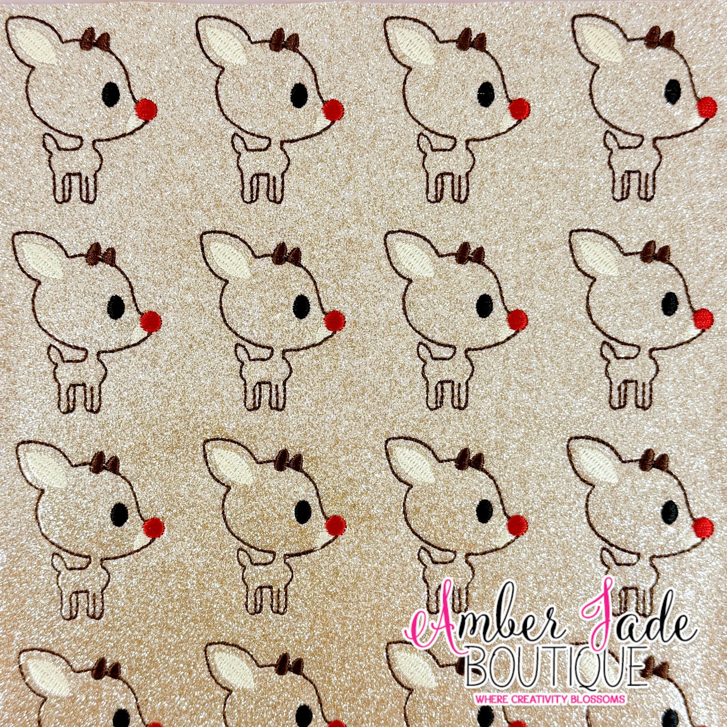 Full Body Red Nosed Reindeer - Rudolph