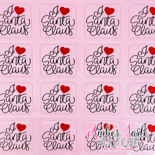 I Love Santa Claus -PINK
