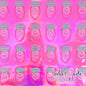 Christmas Light Bulb - Holographic Pink