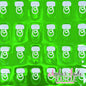 Christmas Light Bulb - Holographic Green