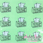 Crying Over fictional Characters - Tissue Box (Set of 3)