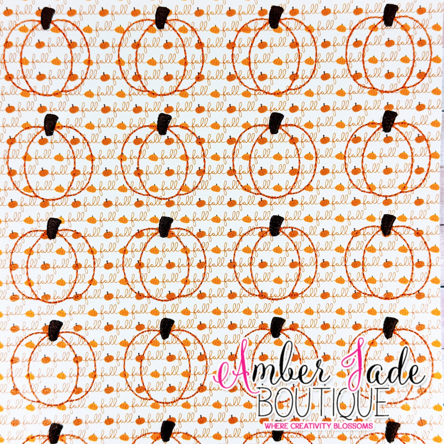 *LIMITED* Pumpkin - Fall Script (Small)