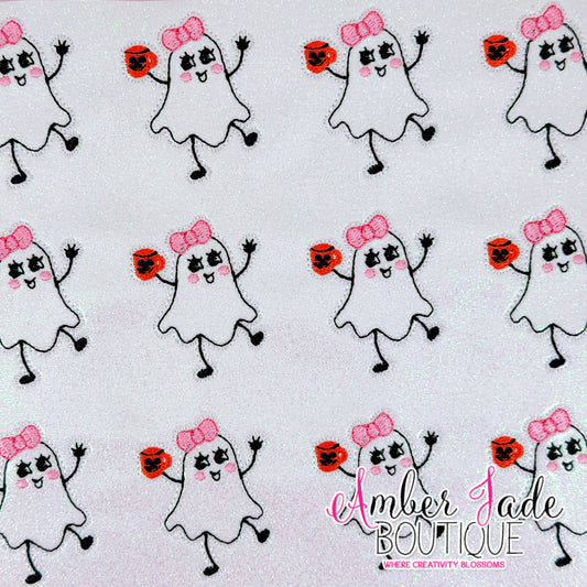 Doodle Ghost Bow