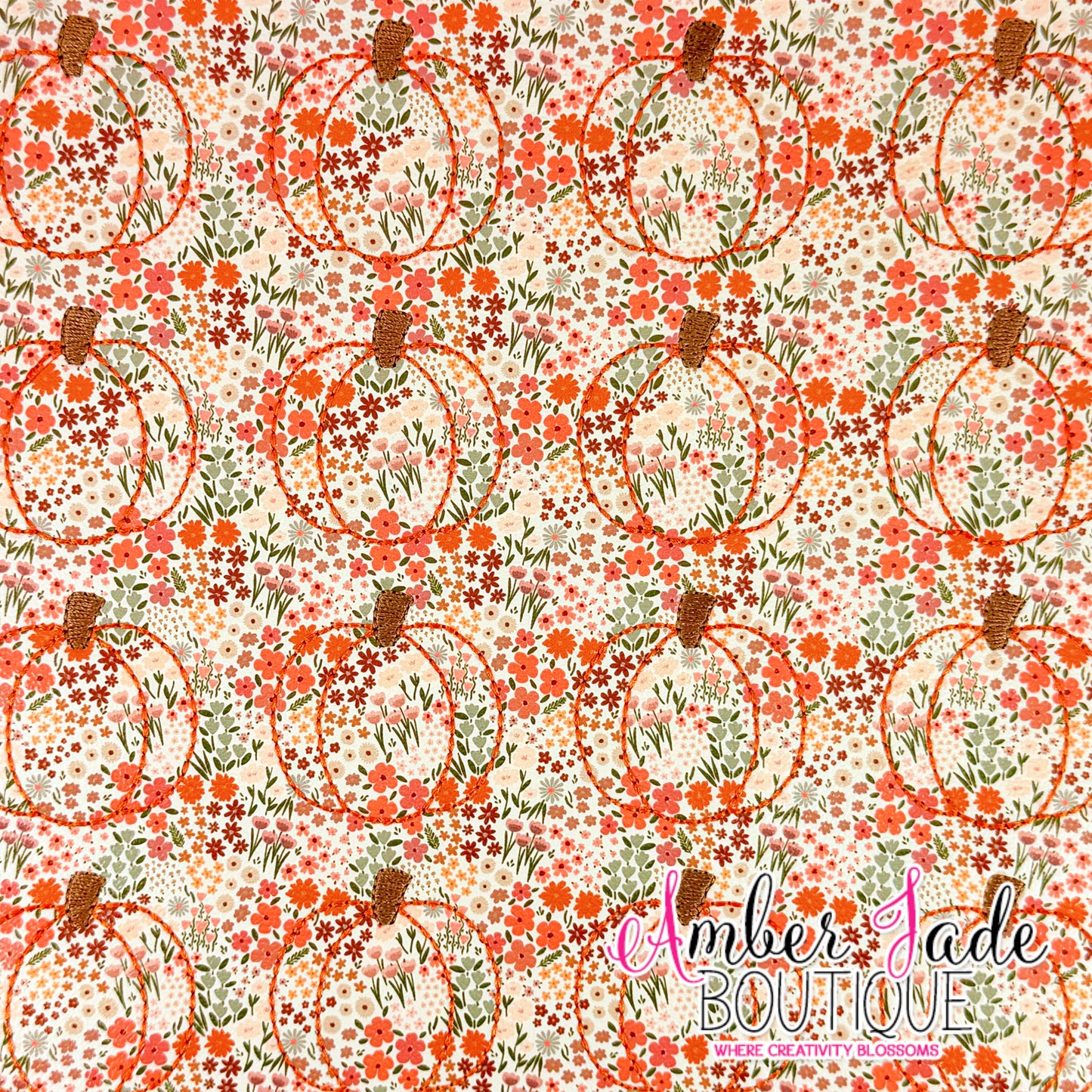 *LIMITED* Pumpkin - Vintage Floral