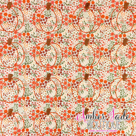 *LIMITED* Pumpkin - Vintage Floral