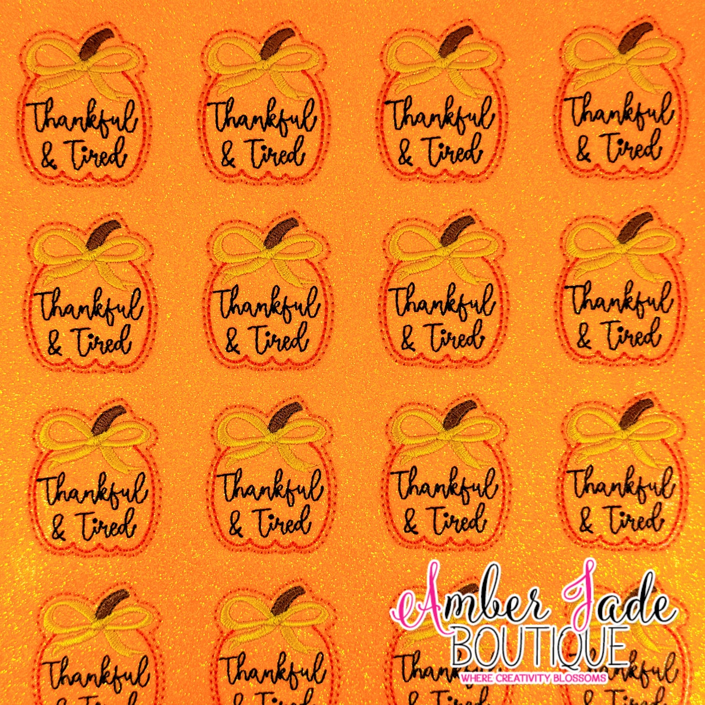 Thankul & Tired Pumpkin