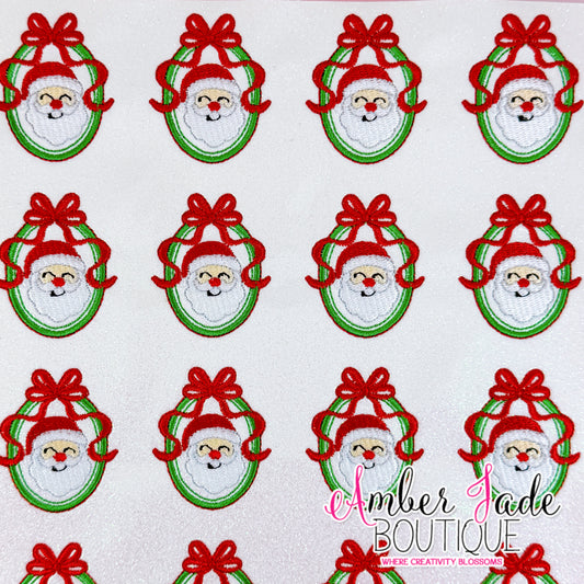 Vintage Santa Frame