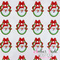 Vintage Santa Frame