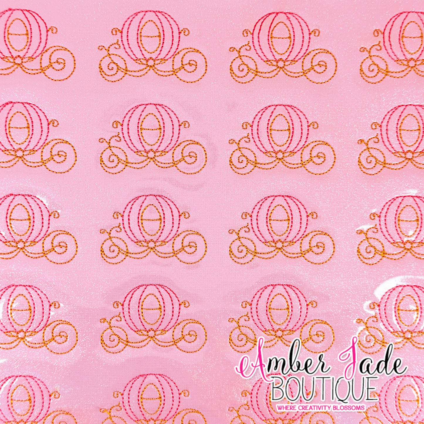Pumpkin Coach - Princess Carriage - PINK