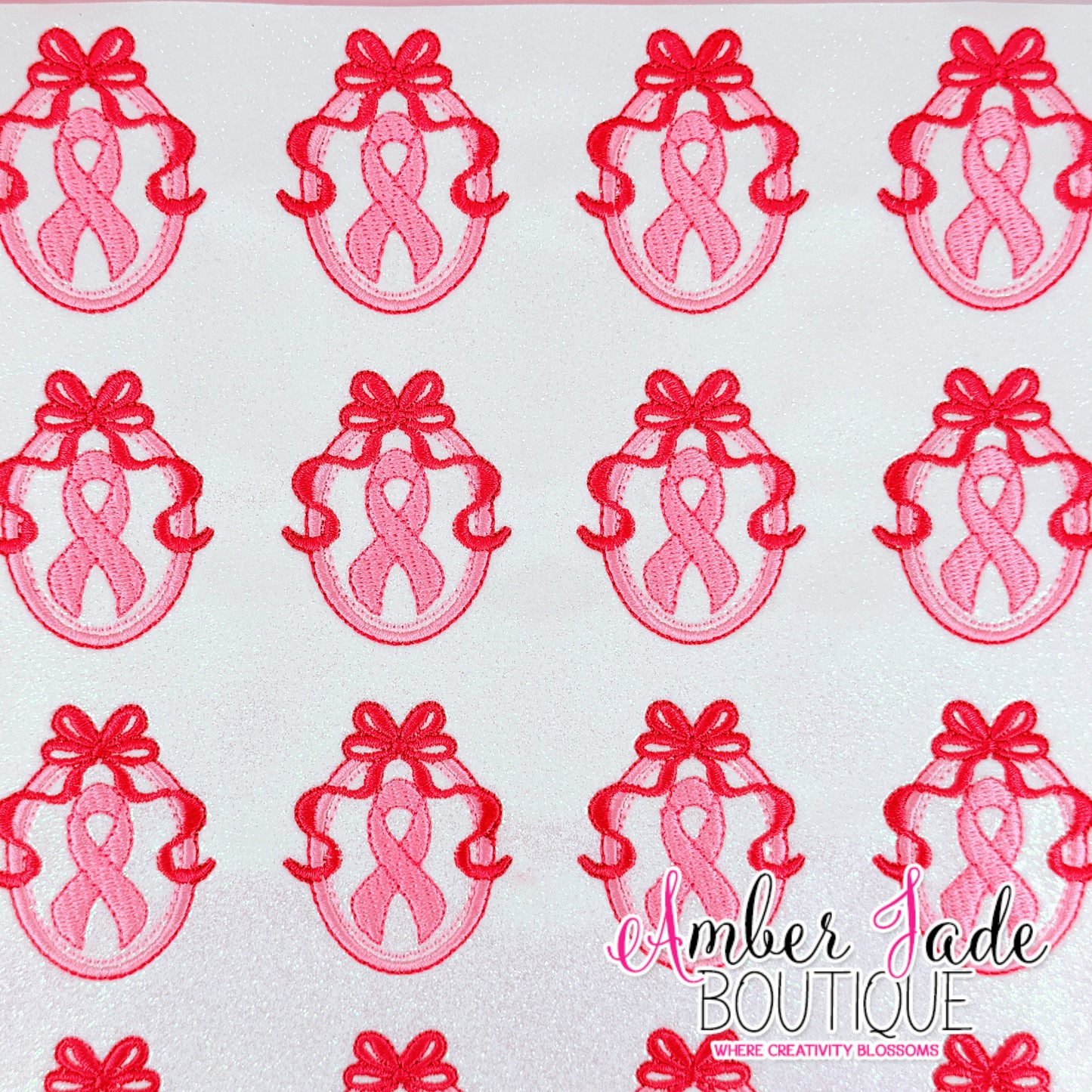Pink Ribbon Frame
