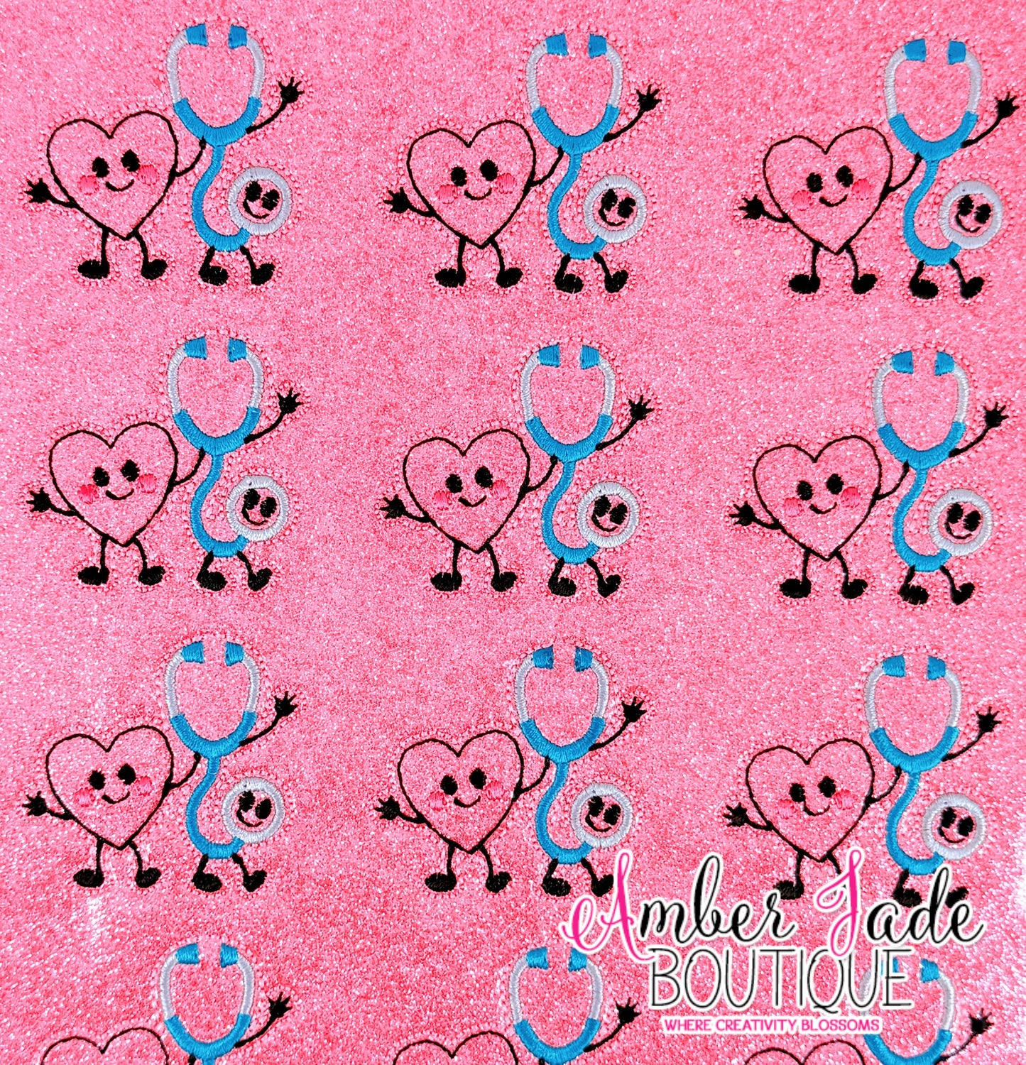 Doodle Heart & Stethoscope