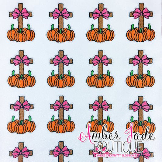 Fall Cross Pumpkins