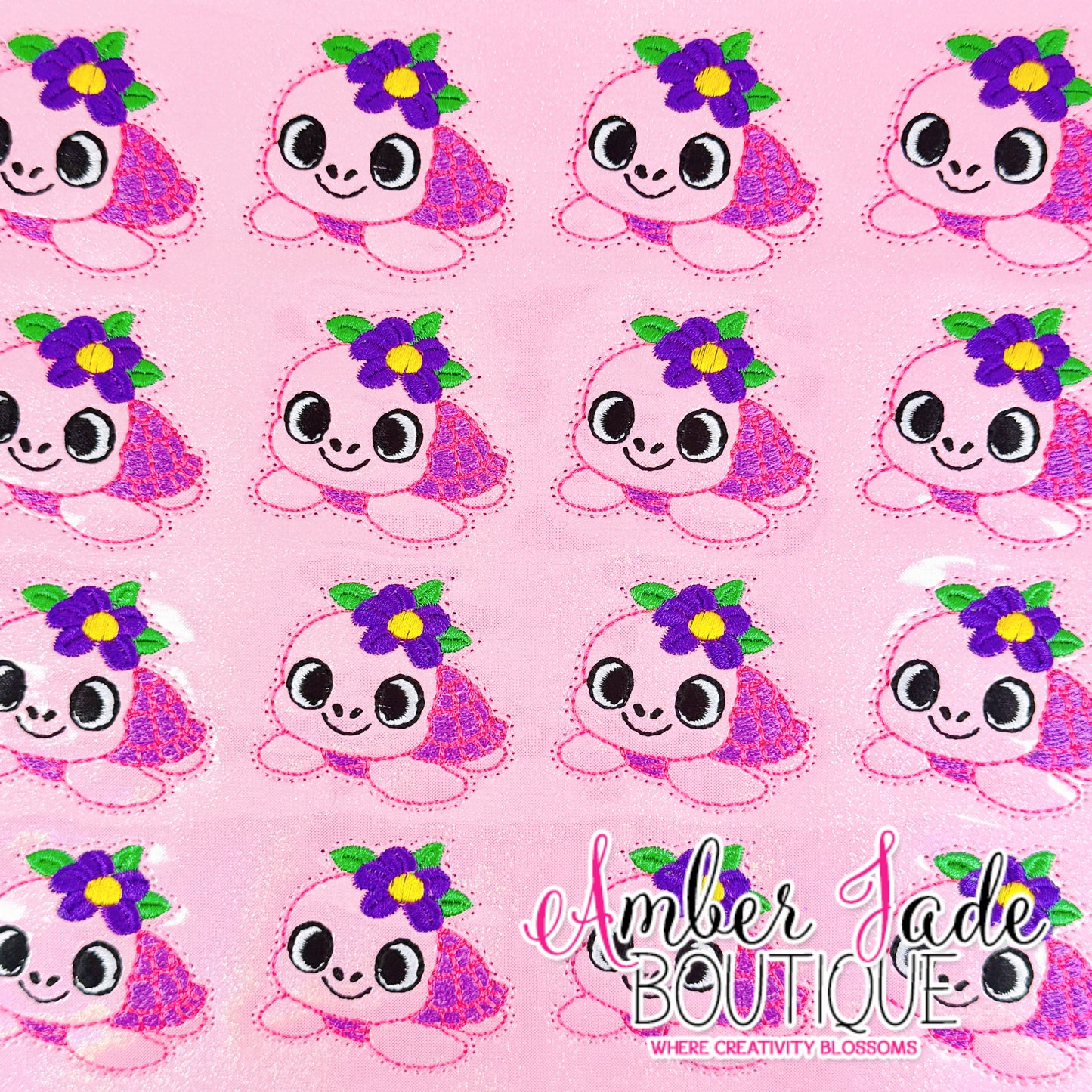 Turtle Girl B - PINK