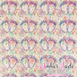 Baby Feet Floral - Purple