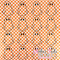 *LIMITED* Sheet Ghost - Orange Checkers