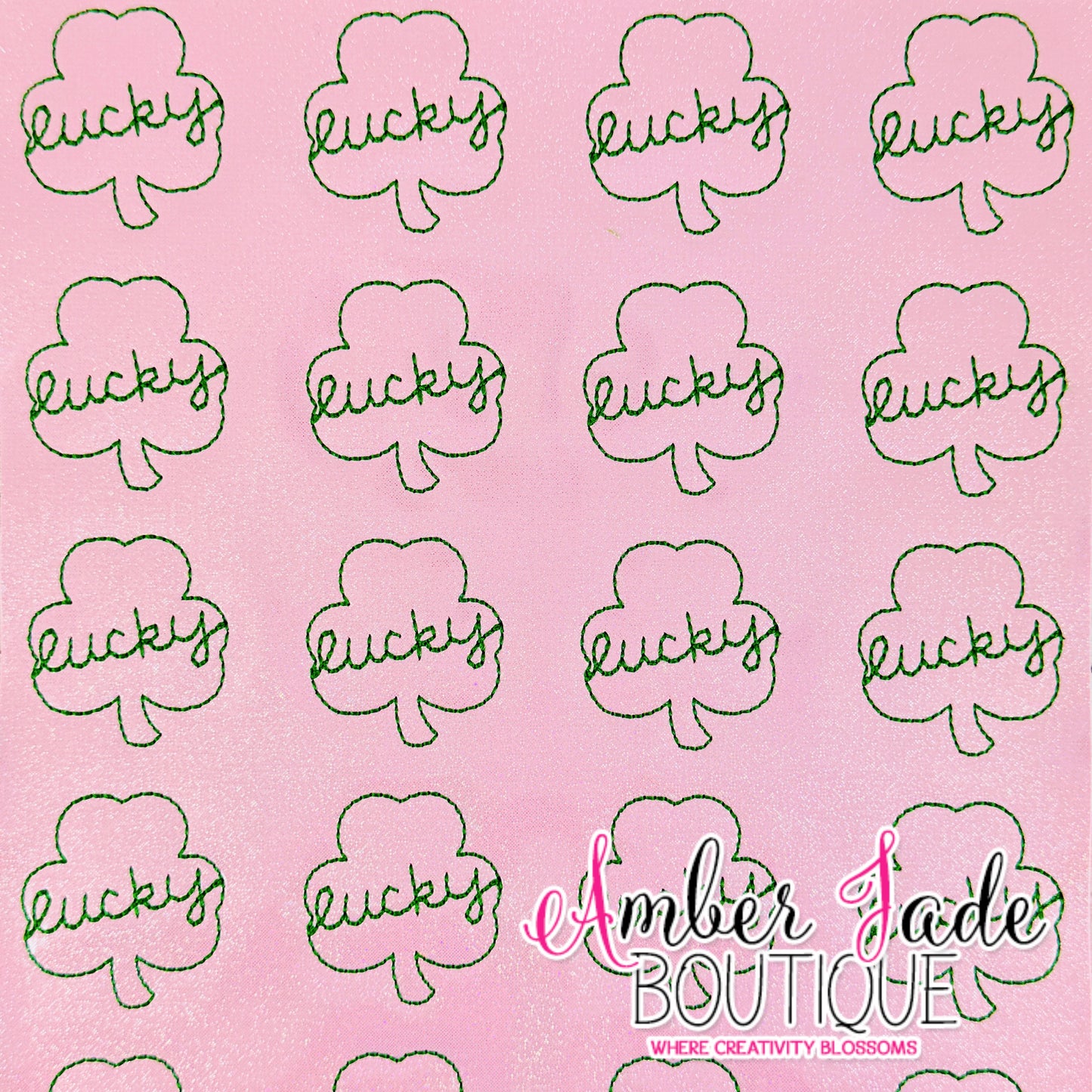 Lucky Shamrock (Pink)