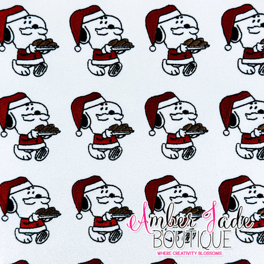 Snoopy Santa Cookies