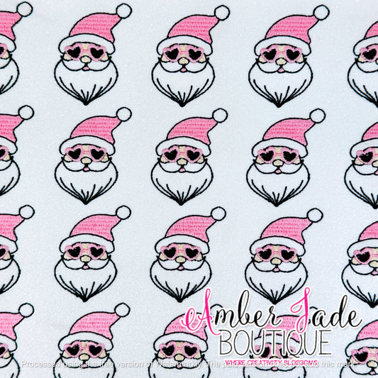 Retro Santa - Pink