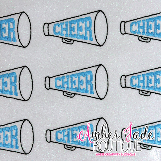 Megaphone - Cheer - Light Blue