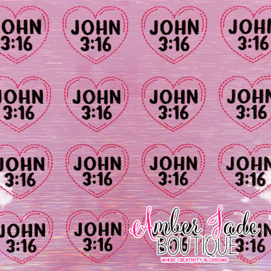 Heart Verse John 3:16