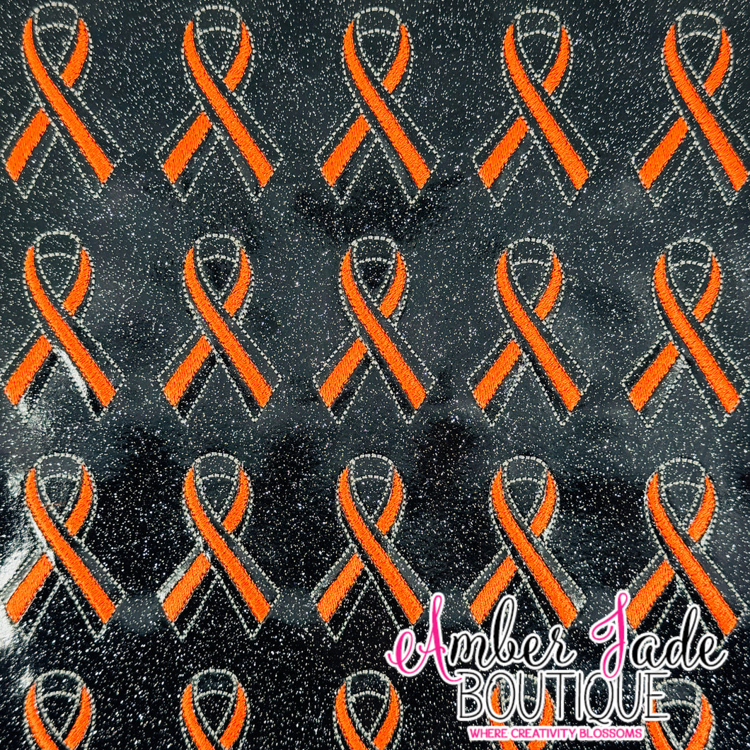 Ribbon - Thin Orange Line