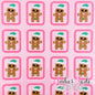 Stamp - Gingerbread Man