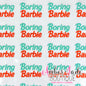 TS- Boring Barbie (Orange & Mint)